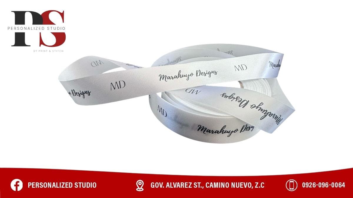 Branded ribbon spools